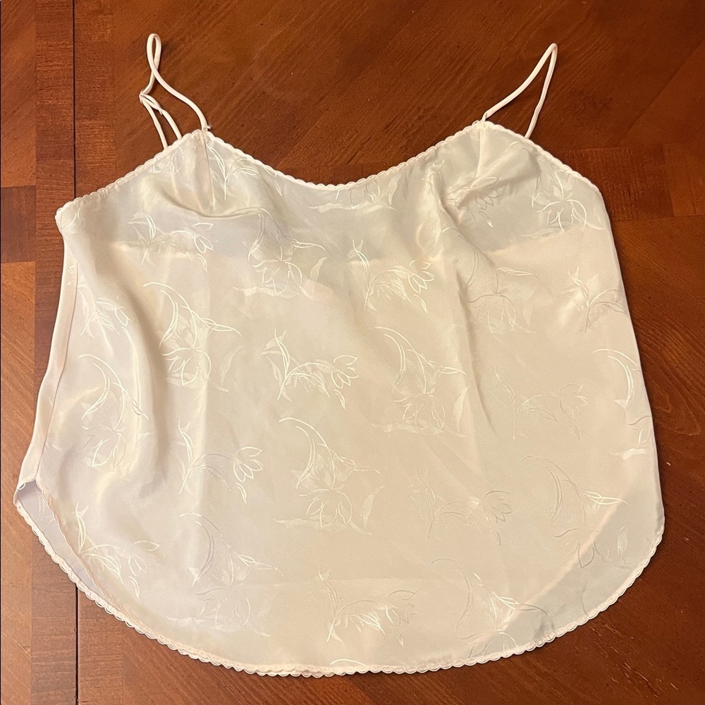 Vintage Linda Pale Pink Camisole Medium